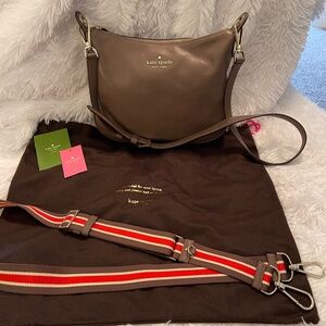 KATE SPADE CROSSBODY ROSIE DUSK CITY SC - PERFECT CONDITION -TWO STRAPS INCLUDED